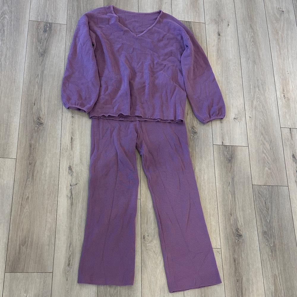 Purple Women's Lounge Set